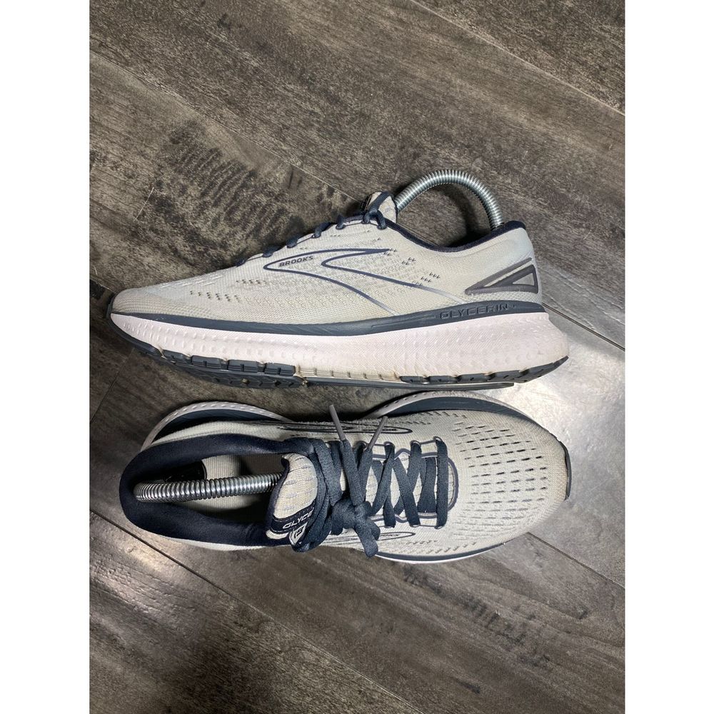 Brooks Womens Glycerin 19 1203432A085 Gray Running Shoes Sneakers Size 8.5 2A